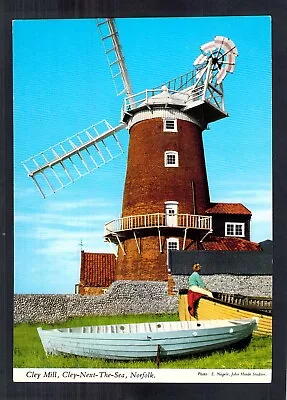 D6732 UK Norfolk Cley Mill John Hinde Postcard • $10.70