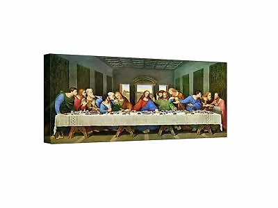 The Last Supper (Restored) By Da Vinci - Quality Canvas 30 X18  Ready To Hang • £29