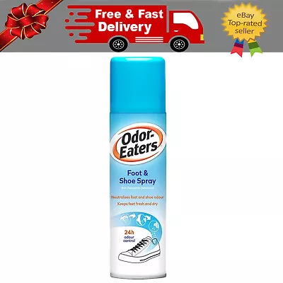 Odor-Eaters Foot And Shoe Anti-Perspirant Spray 150ml • £6.55