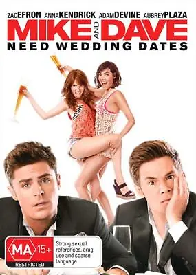 $8.90 • Buy Mike And Dave Need Wedding Dates (DVD, 2016) Zac Efron, Adam DeVine