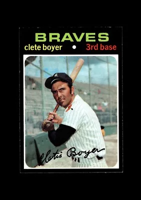 1971 Topps Set-Break #374 Clete Boyer NR-MINT *GMCARDS* • $0.79