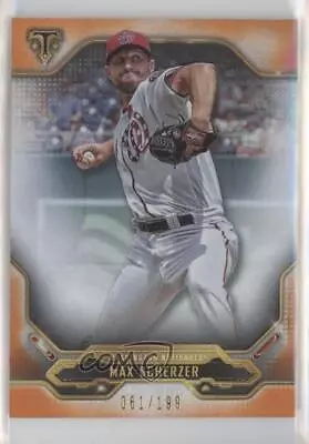 2020 Topps Triple Threads Amber /199 Max Scherzer #95 • $3.99