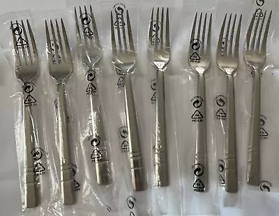 JA Henckels International Madison Cutlery Flatware 8 Dinner Forks Stainless New! • $29.99