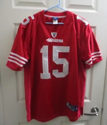 Nfl On The Field Reebok Jersey Sanfransico 49'ers Micheal Crabtree #15 Sz 50  • $65.99