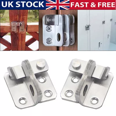 Heavy Duty Hasp And Staple Padlock Clasp Stainless Steel Door Hardware For Sheds • £6.95