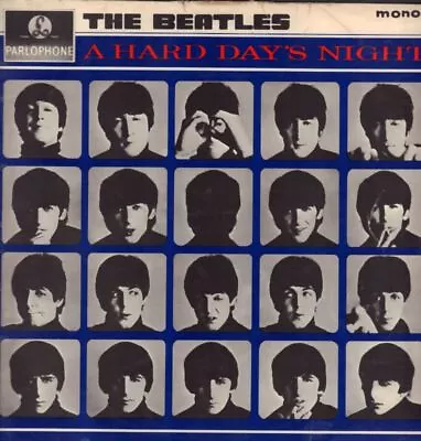 The Beatles(Vinyl LP)A Hard Day's Night-Parlophone-PMC 1230-UK-1964-G+/G- • £14.99