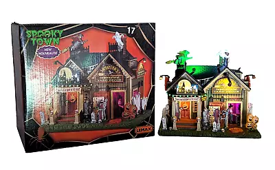 Lemax Samantha's Supernatural Yard LED Lights Witch Spooky Town Halloween House • £71.37