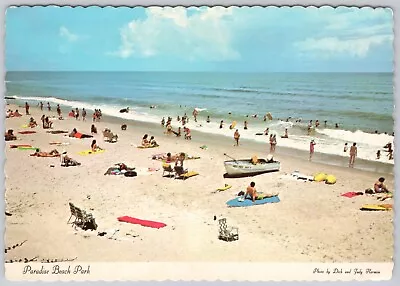 Melbourne Florida Vintage Postcard People Paradise Beach Park • $4.33