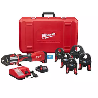 Milwaukee 2922-22 M18 18V FORCE LOGIC Press Tool W/ ONE-KEY W/ 1/2 -2  CTS Jaws • $3829.99