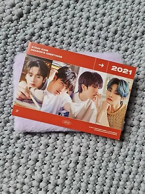 Kpop Stray Kids 2021 Seasons Greetings New Year Message Postcard • £2