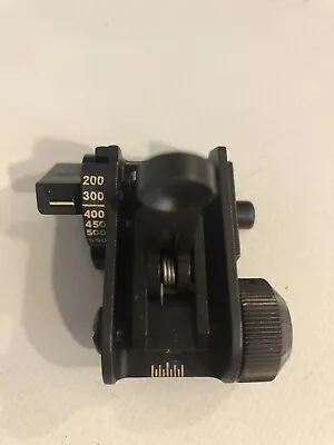 Matech Sight OGU83 Flip Up Rear Sight Picatinney Mount Sight • $130