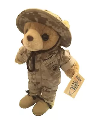 Bear Forces Of America US Marines Force Recon Camo Stuffed Bear Plush 12  • $14