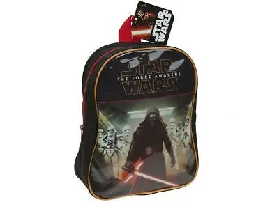 £4.95 • Buy Star Wars Force Awakens  Backpack For Kids School Bag 