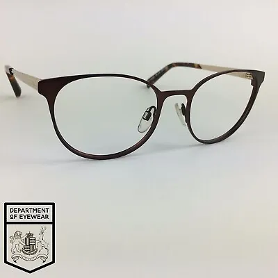 £35 • Buy KAREN MILLEN Eyeglasses BROWN CATS EYE Glasses Frame MOD: KM114 30743816