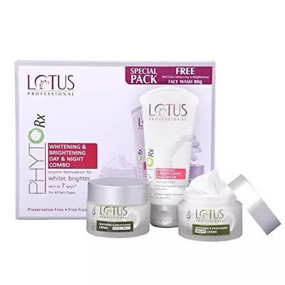 Lotus Professional PhytoRx Whitening & Brightening Skin Care Combo 180g • £26.50