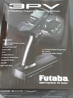 Futaba 3PV 3-Channel 2.4GHz FHSS/S-FHSS Radio System W/R304SB Receiver FUTK3200  • $164.99