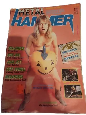 Metal Hammer Music Magazine - Various 1988 To 1990 • $8