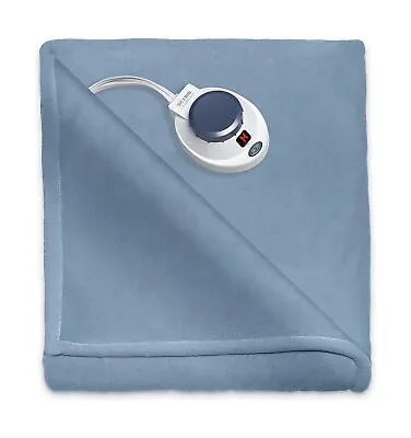 Perfect Fit SoftHeat | Luxury Micro-Fleece Heated Electric Warming Blanket Wi... • $193.78
