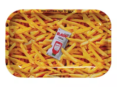 Raw French Fries Metal Rolling Tray Small 11  X 7'' (free Shipping) • $11.49