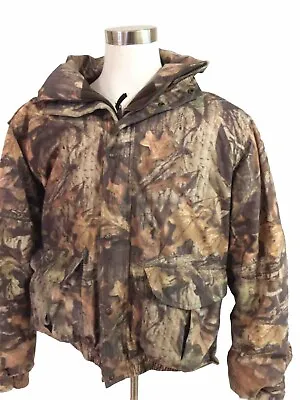 Cabela’s Dry-Plus XL TALL Advantage Timber Men Warm Coat W/ Hood Camouflage • $99.99