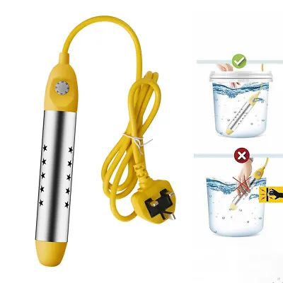 Electric Immersion Water Heater Boiler Portable Suspension Water Heater Travel • £10.39