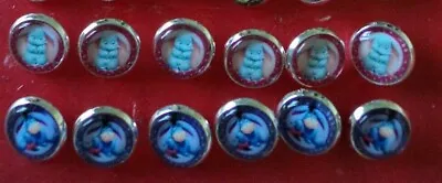 Various Character Sew On Buttons Inc. Minions Dumbotoy Story  Pooh Christmas • £2.50