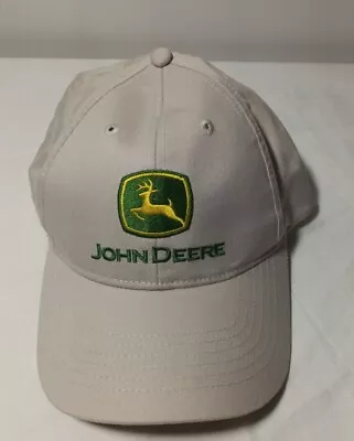 Genuine Vanderfield John Deere Unisex Beige  Cap Embroidered Logo Cap / Hat • $24.99