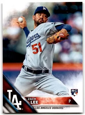 2016 Topps Zach Lee Rookie Los Angeles Dodgers #127 • $2