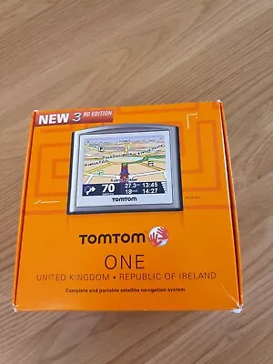 £6 • Buy Tomtom One Sat Nav 3rd Edition Complete 