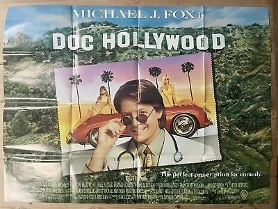 Doc Hollywood UK Cinema Quad Poster • £13
