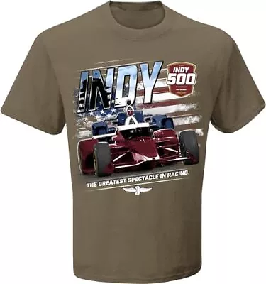 108th Indianapolis IndyCar 2024 Adult 500 Race 5.26.2024 Stars And Stripes Shirt • $21.99