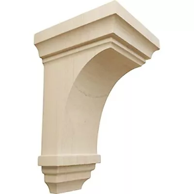 Corw03x03x06jerwcase2 Mini Jefferson Wood Corbels 3 1/2 W X 3 3/4 D X 6 H Rubb • $63.05