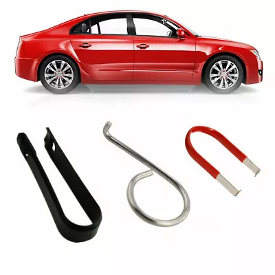 3x Car Wheel Lug Bolt Nut Center Cover Cap Extractor Removal Tool Clip W/ Hook • $2.75