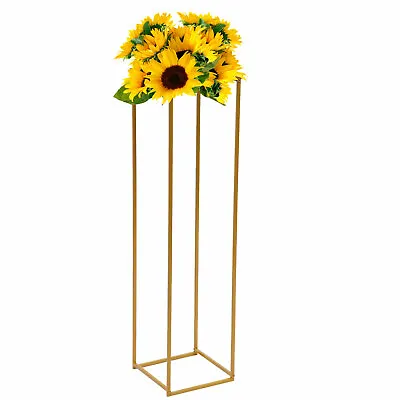 Metal Vase Stand Wedding Flower Stand Centerpiece Flower Rack Decorative Holder! • $25.66