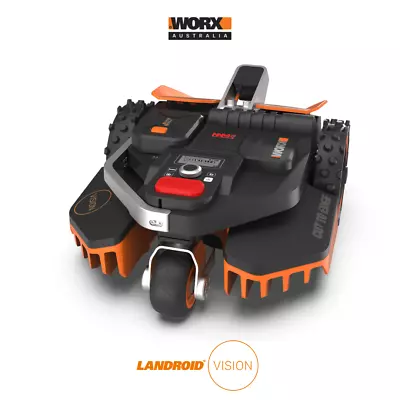 WORX 1300m2 LANDROID Vision Robot Lawn Mower – WR213E – M1300 • $3799