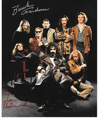 * IAN UNDERWOOD & BUNK GARDNER * Signed 8x10 Photo * ZAPPA MOTHERS * 4 • $102