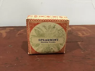 Vintage Huber & Co.  Spearmint  Mentha Viridis 1900s Pharmacy • $5