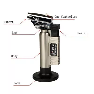 ATAR Micro Torch 260 Jet Butane Gas Torch Soldering Plumbing Multi Use ATLT5 ... • $18.99