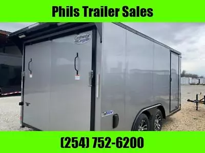 $14999 • Buy 2023 Continental Trailers NEW 85X16 V-NOSE MOTORCYCLE TRAILER ENCLOSED TRAIL 16.