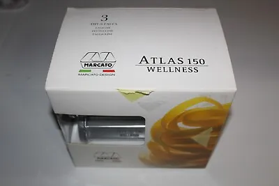 $45 • Buy MARCATO Atlas 150 Pasta Machine - Made In Italy - Includes Cutter, Hand Crank
