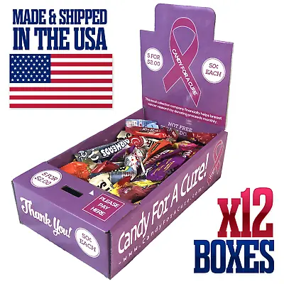 12 New Vending Route Display Honor Boxes Sell Candy & Lollipops Donation Charity • $140