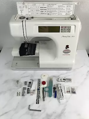Janome Memory Craft 5000 Computerized Sewing/Embroidery Machine -  No Foot Pedal • $150