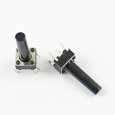 100Pcs Momentary Tactile Tact Push Button Switch 4 Pin DIP 6x6x16mm High 16mm • $4.49