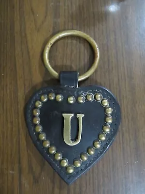 Driving Horse Team Center Heart Brass U Spotted Edge • $20