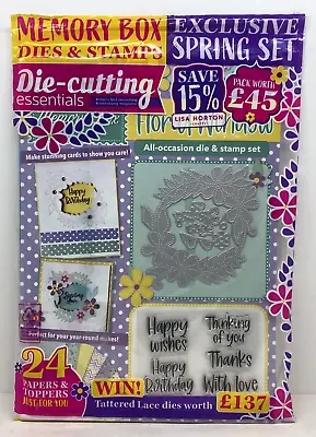 Die-cutting Essentials #97 Exclusive Spring Set Memory Box 2023 New • $19.99