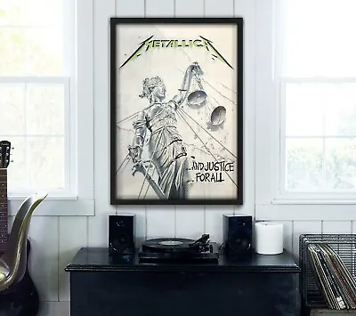 MetallicaJustice For All - High Quality Premium Poster Print • $34.95