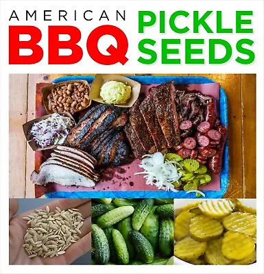 American BBQ Pickle Seeds. Smoker Rub Sauce Low & Slow Brine Charcoal BBQ • $5