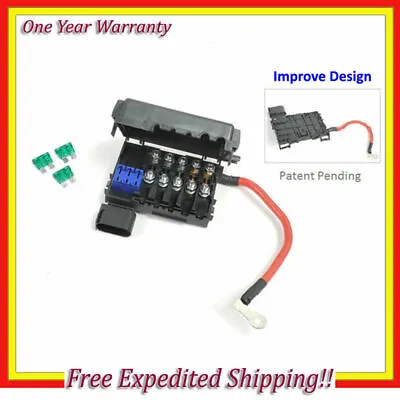 Fuse Box For VW Volkswagen Jetta Golf Beetle 1.9L 2.0L 2.8L 1C0937617 NBC061C • $26.81