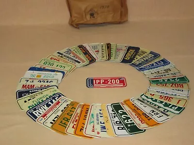 New-old Stock & Never Used  - 1978 Post Cereal - All 50 Miniature License Plates • $114.32