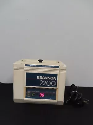 Branson B-2200R-4 Bransonic Ultrasonic Cleaner 2200 • $260